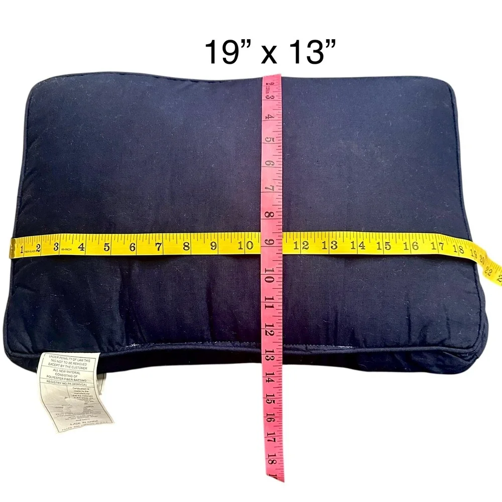 Snowman‎ Tapestry Lumbar Pillow 13x19 SNOW Day Winter Holiday Christmas Blue